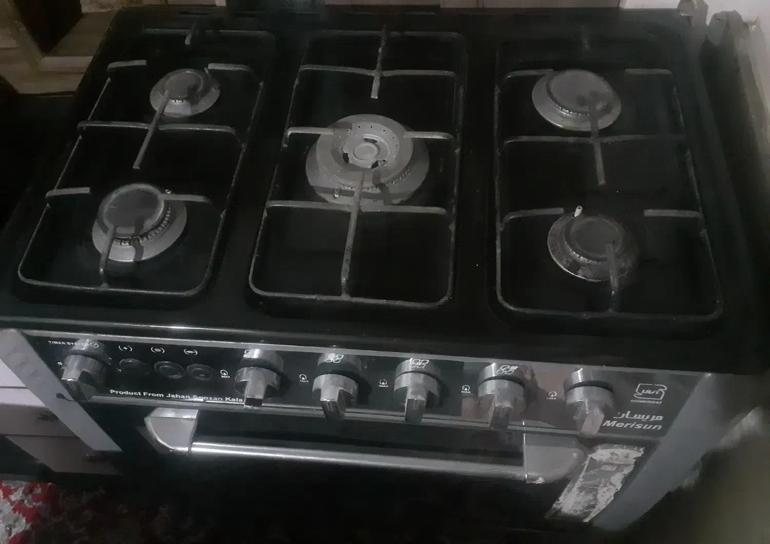 گاز طرح فر ۵ شعله|اجاق گاز و لوازم برقی پختوپز|بجنورد, |دیوار