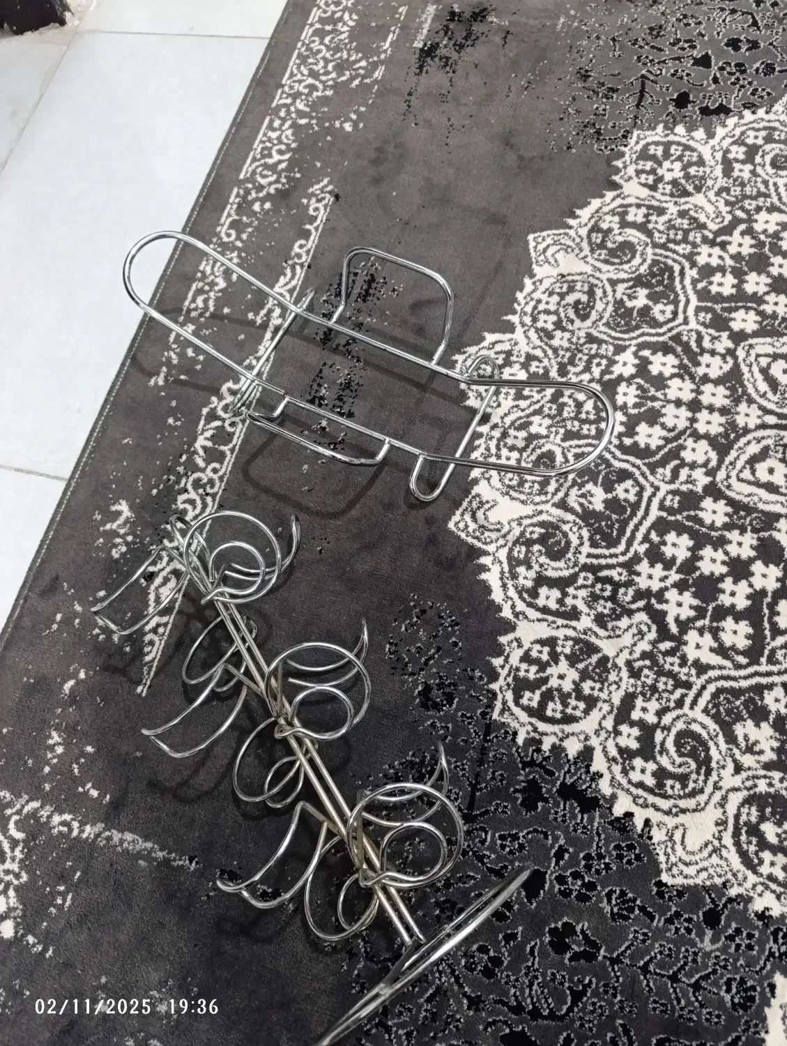 استند استیل جا لیوانی جا قابلمه ای و جا تخم مرغی|آب‌چکان و نظم‌دهنده ظروف|مشهد, خواجه ربیع|دیوار