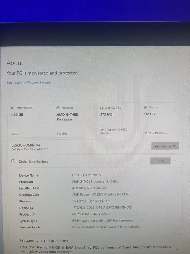 مانیتور al in one|قطعات و لوازم جانبی رایانه|شهریار, شهریار|دیوار