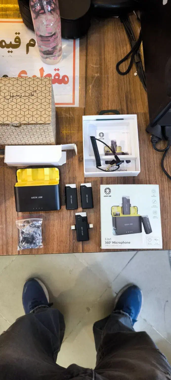 میکروفن 360 گرین لاین همراه پاور بانک|لوازم جانبی موبایل و تبلت|اصفهان, رکن الدوله شرقی|دیوار