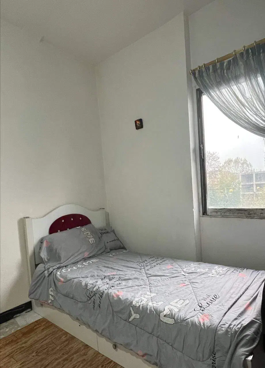 تخت یک نفر دو کشو داره|تخت و سرویس خواب|نوشهر, |دیوار