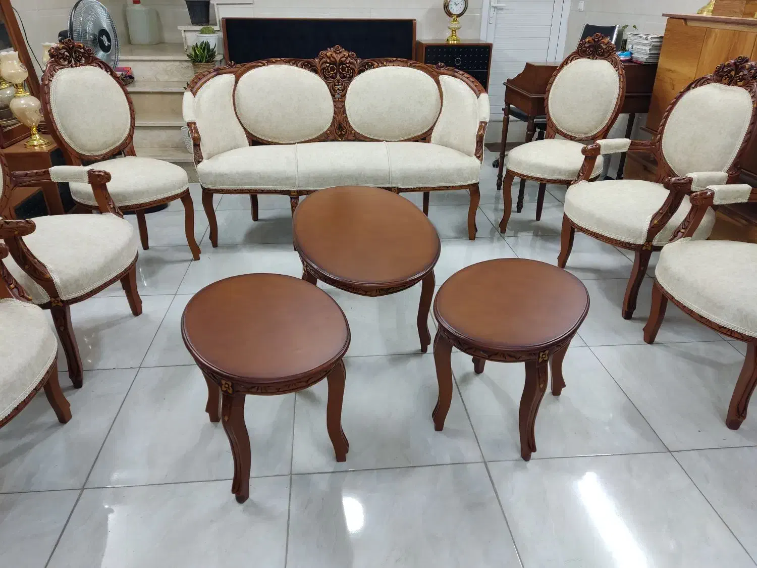 مبل استیل آلمانی|مبلمان خانگی و میز عسلی|پاکدشت, حصار امیر|دیوار