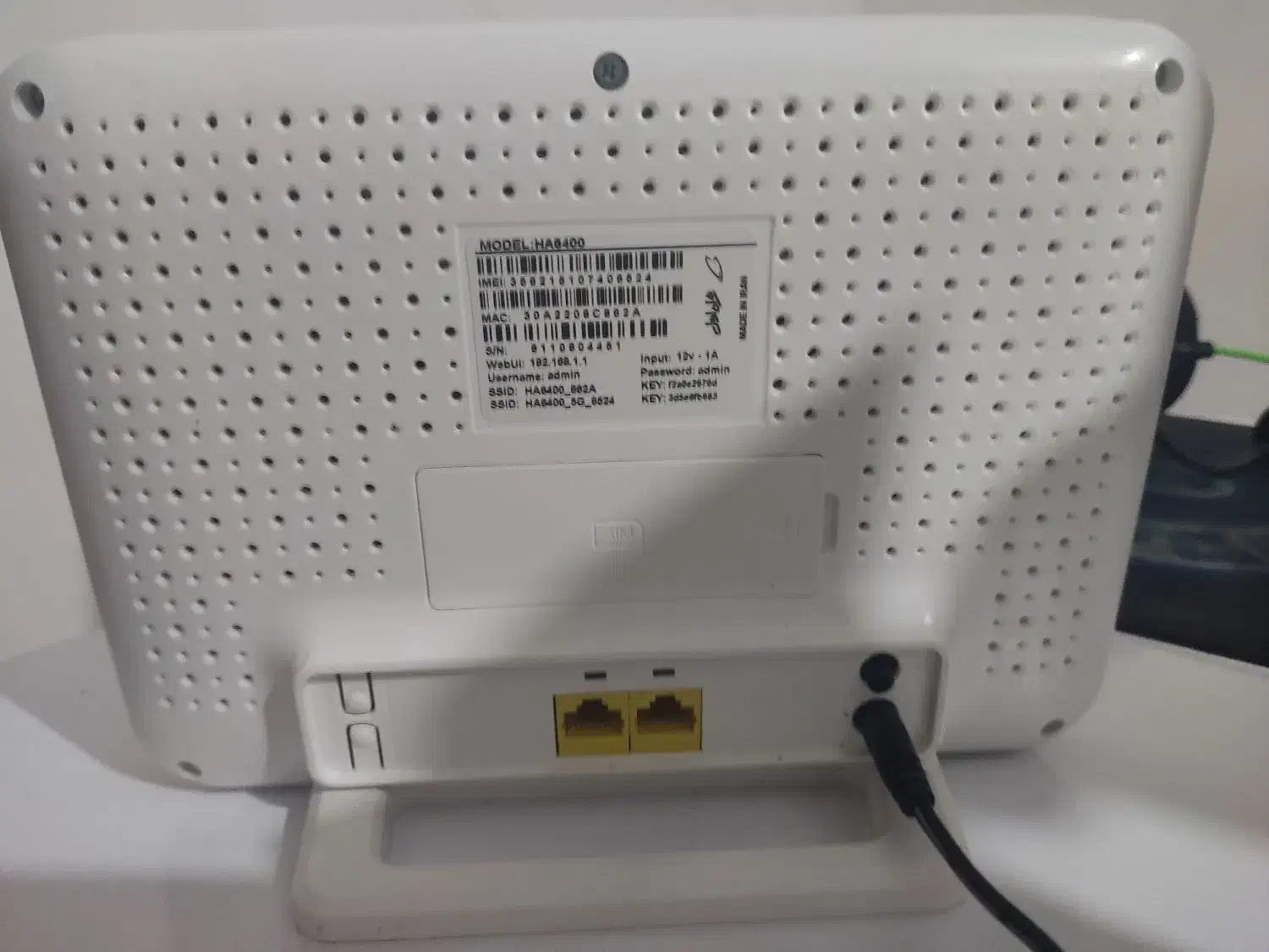 مودم همراه اول ha6400|مودم و تجهیزات شبکه|باسمنج, |دیوار