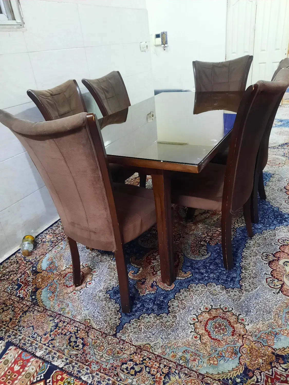 میز ناهارخوری ۶ نفره|میز و صندلی غذاخوری|تهران, هاشم‌آباد|دیوار