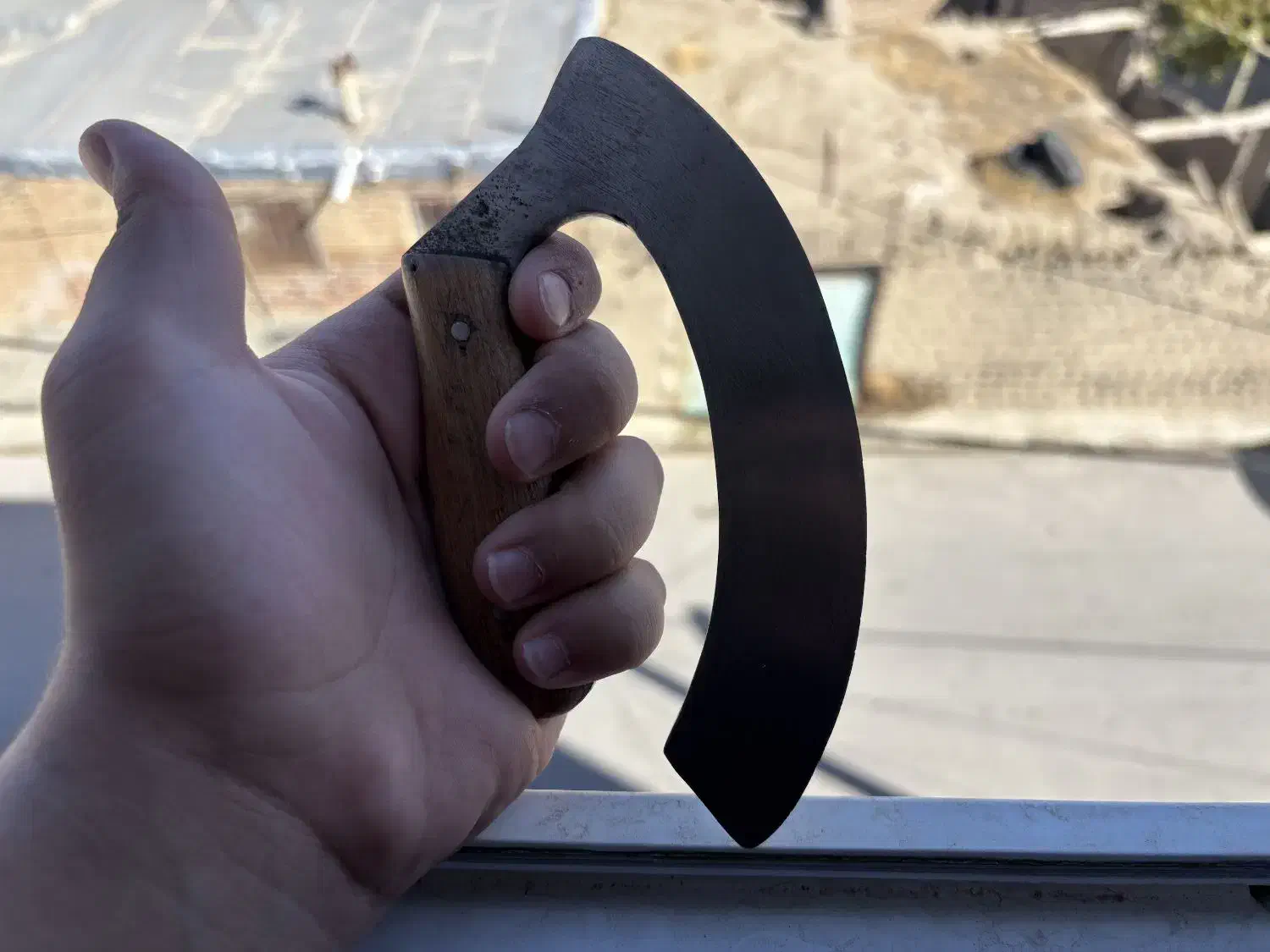 چاقو از فنر دست ساز|کوهنوردی و کمپینگ|نقده, |دیوار