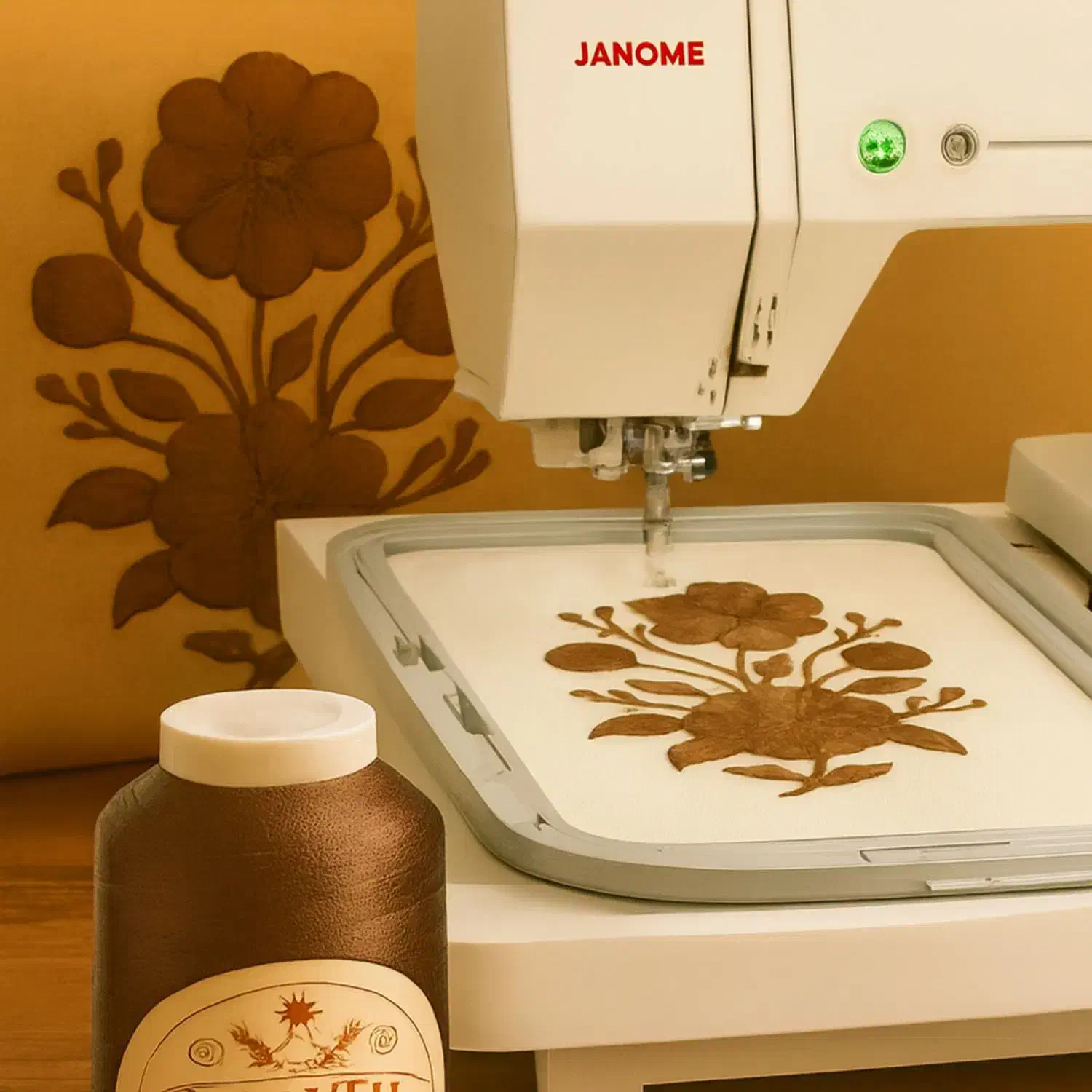 نخ گلدوزی پلی استر مارک فیل کد 336 قهوه ای گرم|لوازم خیاطی و بافتنی|گنبد کاووس, |دیوار