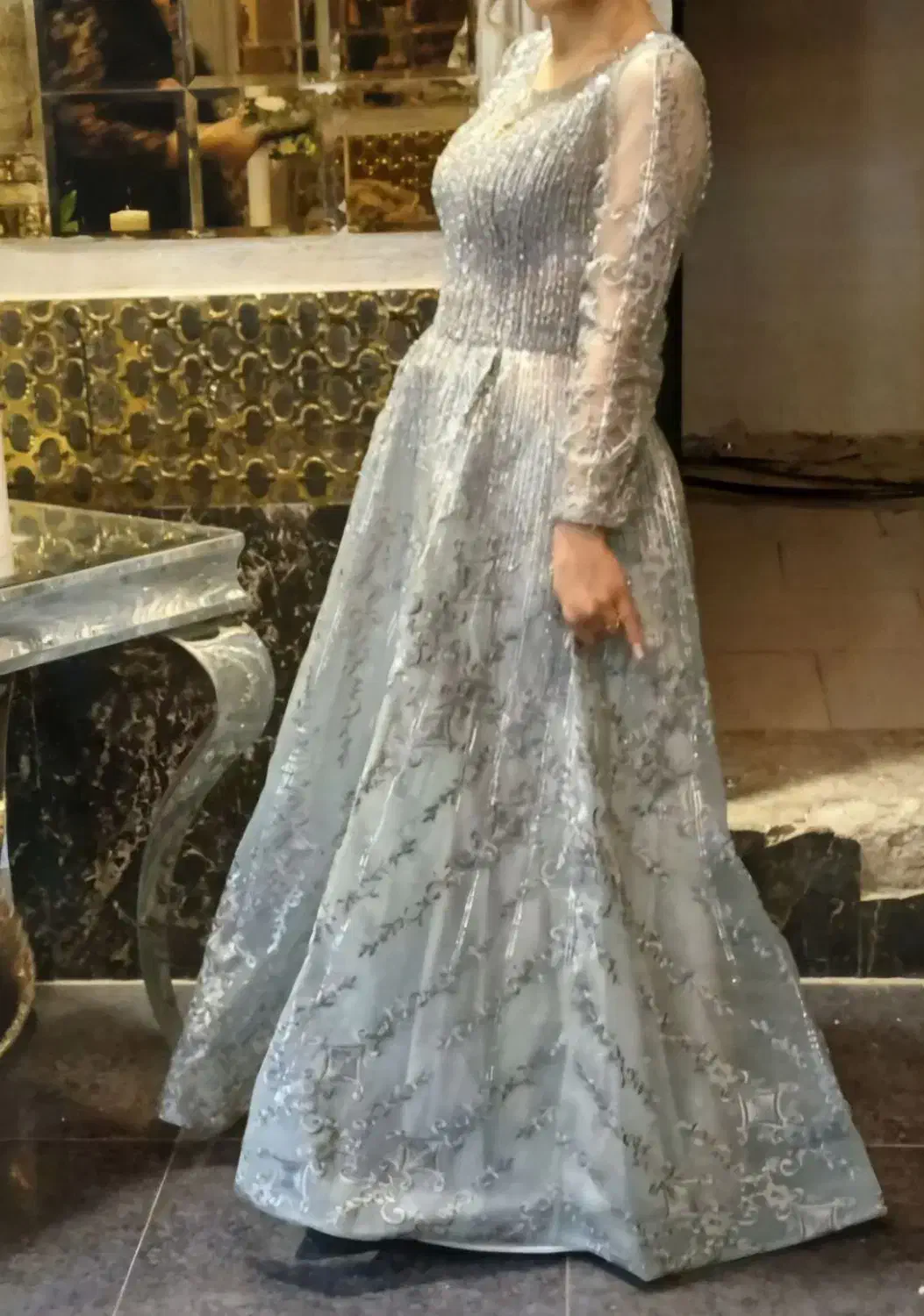 لباس مجلسی کارشده|لباس|ری, صفاییه (چشمه علی)|دیوار