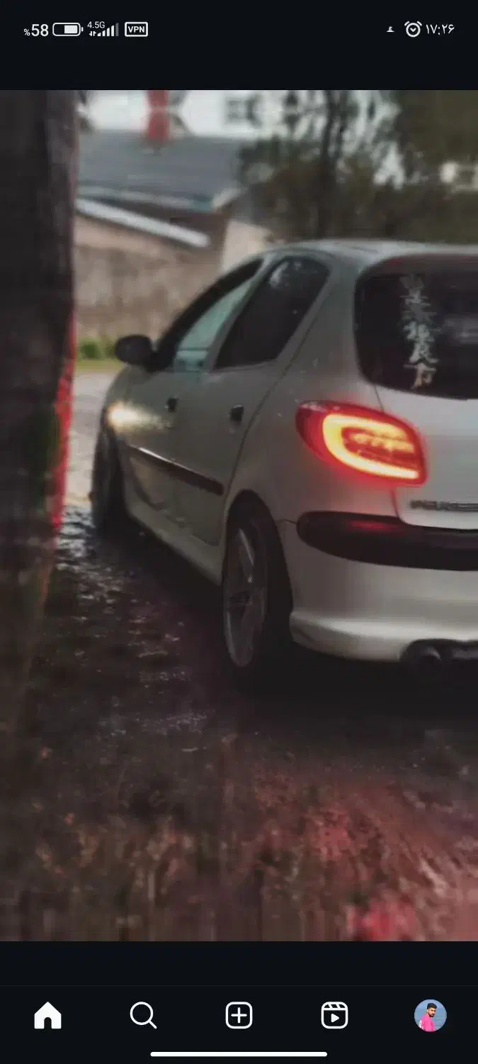 پژو 206 تیپ۲|خودرو سواری و وانت|کرج, دانشگاه هنر تهران (پردیس کرج)|دیوار