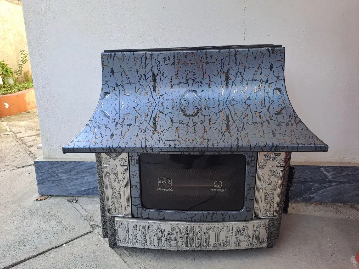 بخاری شومینه ای و مهیا گاز|بخاری، هیتر، شومینه|آستارا, |دیوار