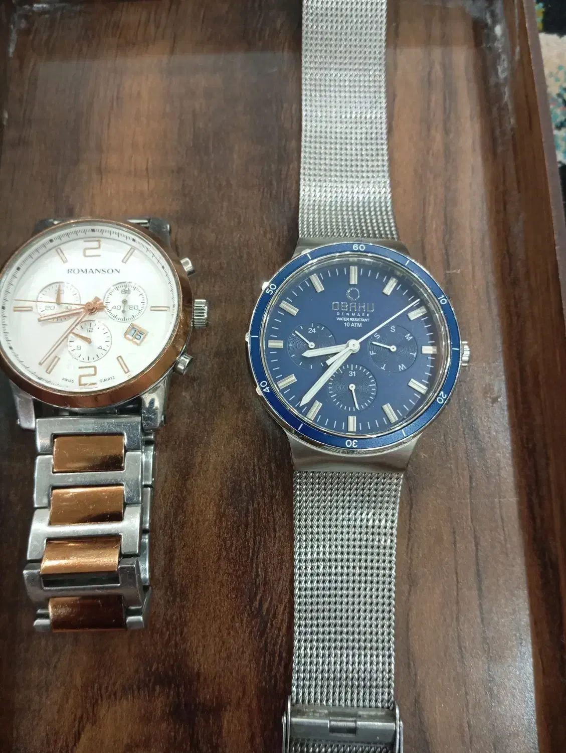 دو عدد ساعت مارک جهت فروش نقد یا معاوضه|ساعت|خرم‌آباد, |دیوار