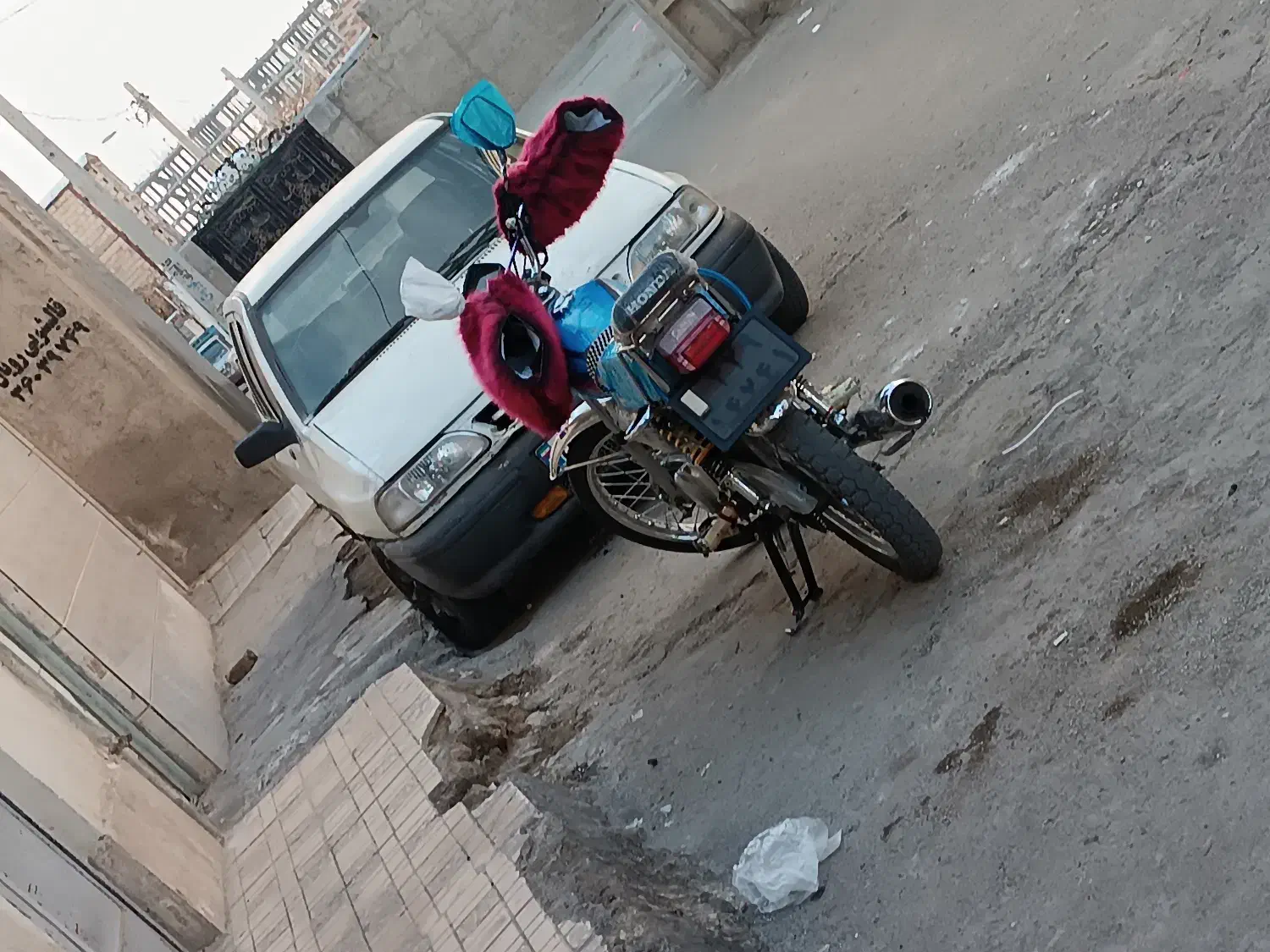 125هیرمن|موتورسیکلت|پاکدشت, کبودگنبد|دیوار