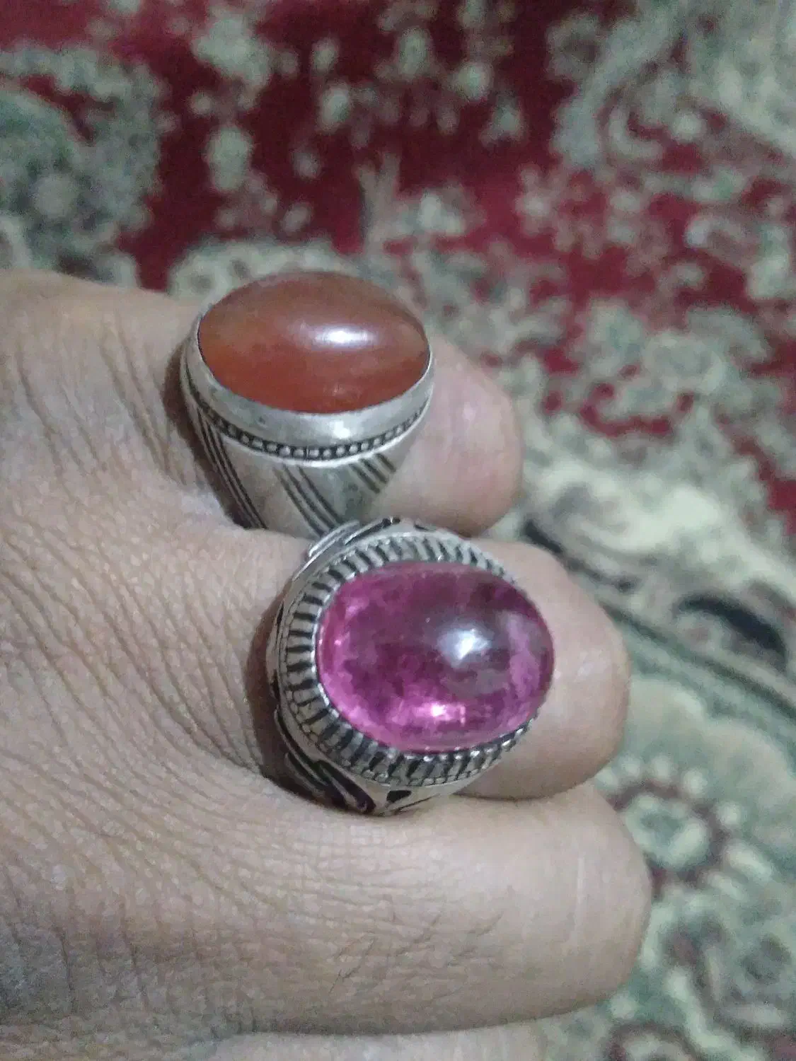 انگشتر نقره|جواهرات|میانه, |دیوار