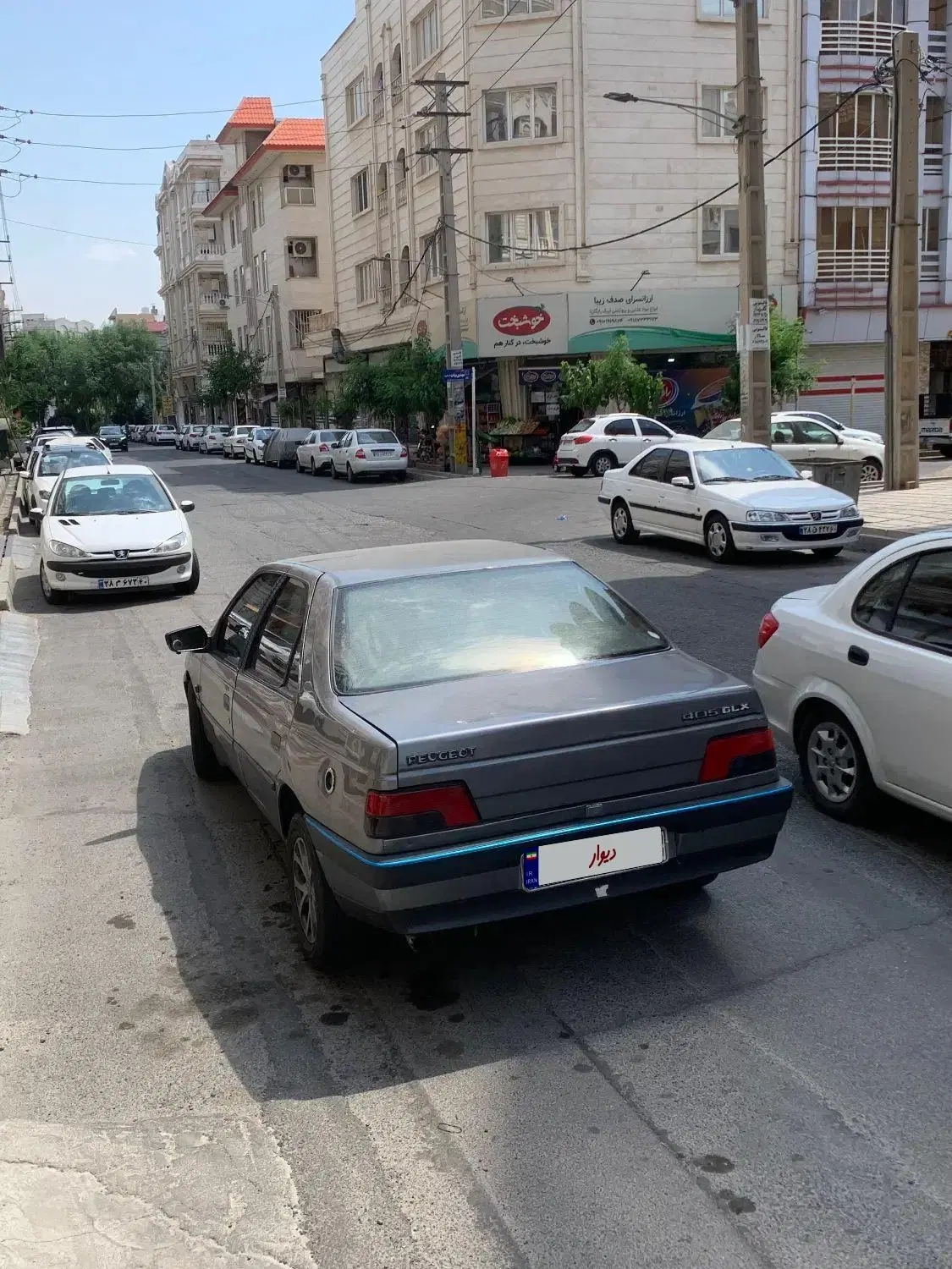 405|خودرو سواری و وانت|اندیشه, اندیشه فاز ۴|دیوار