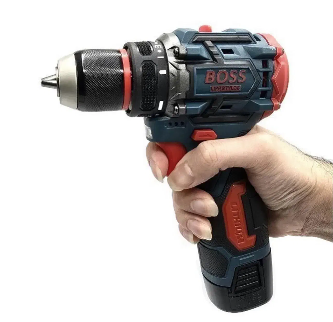 دریل شارژی براشلس 24V سه نظام فلزی BOSS|ابزارآلات|اصفهان, شاهد|دیوار