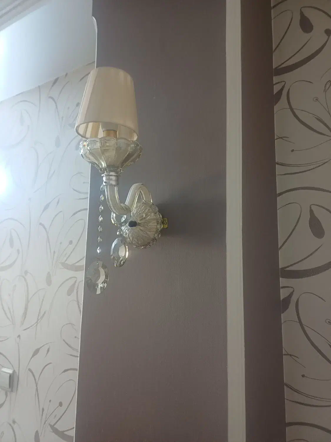 لوستر کریستالی|لوستر و چراغ آویز|شهریار, کهنز|دیوار