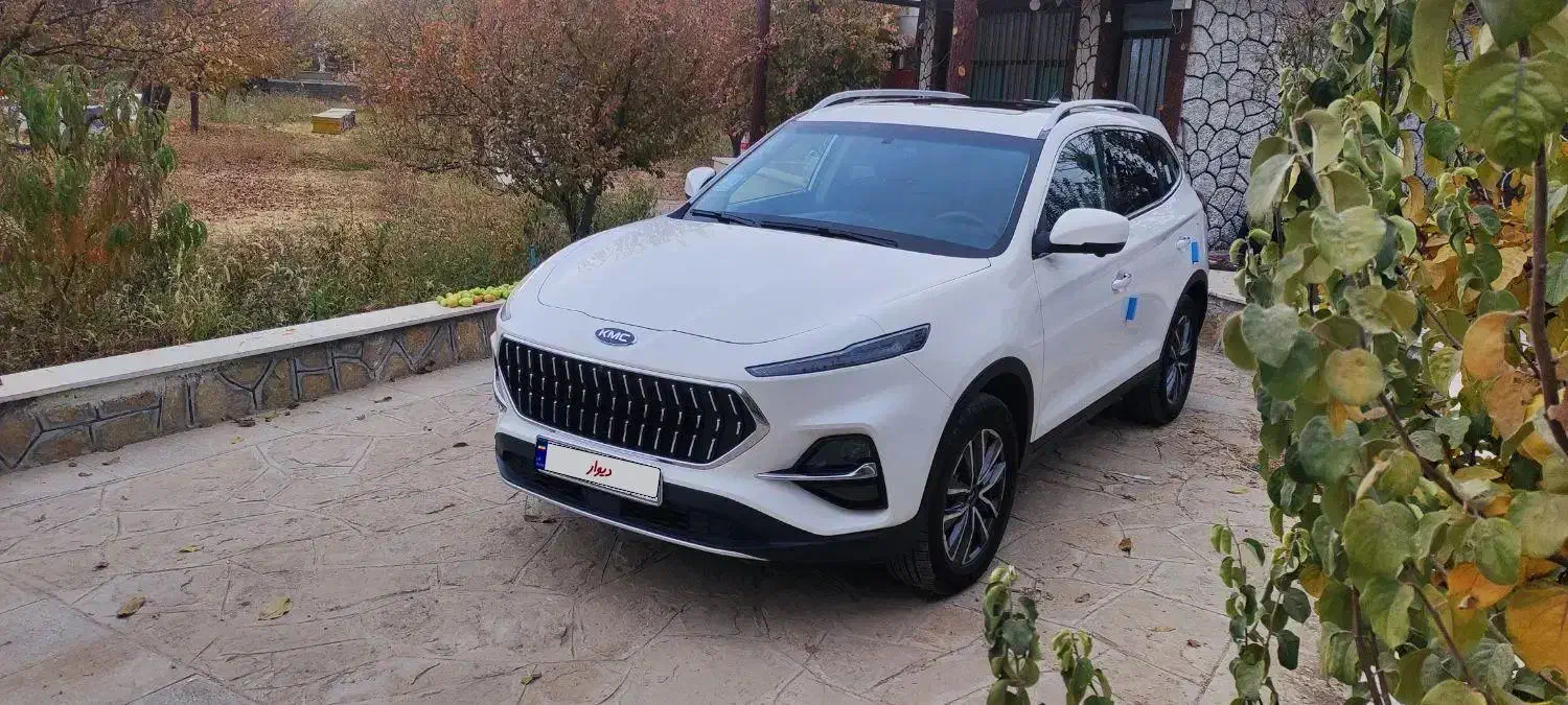 کی ام سی k7 سفید 1401|خودرو سواری و وانت|میانه, |دیوار