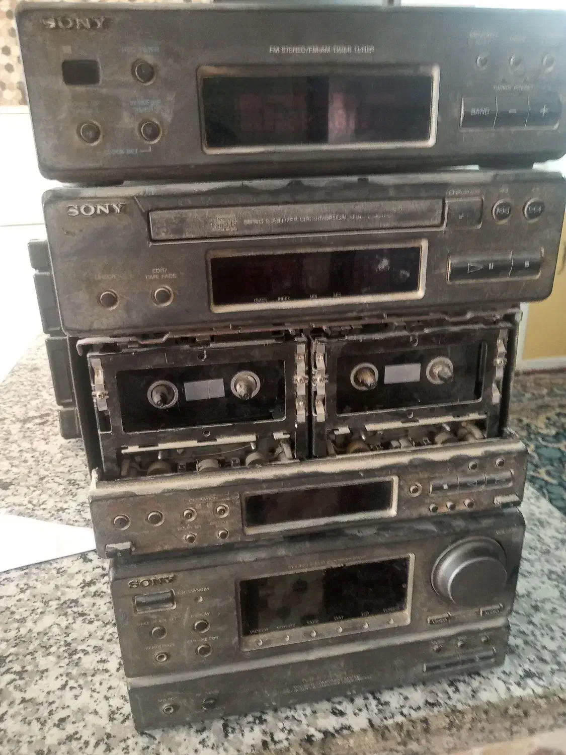 ضبط چهار طبقه سونی|سیستم صوتی خانگی|سراوان, |دیوار