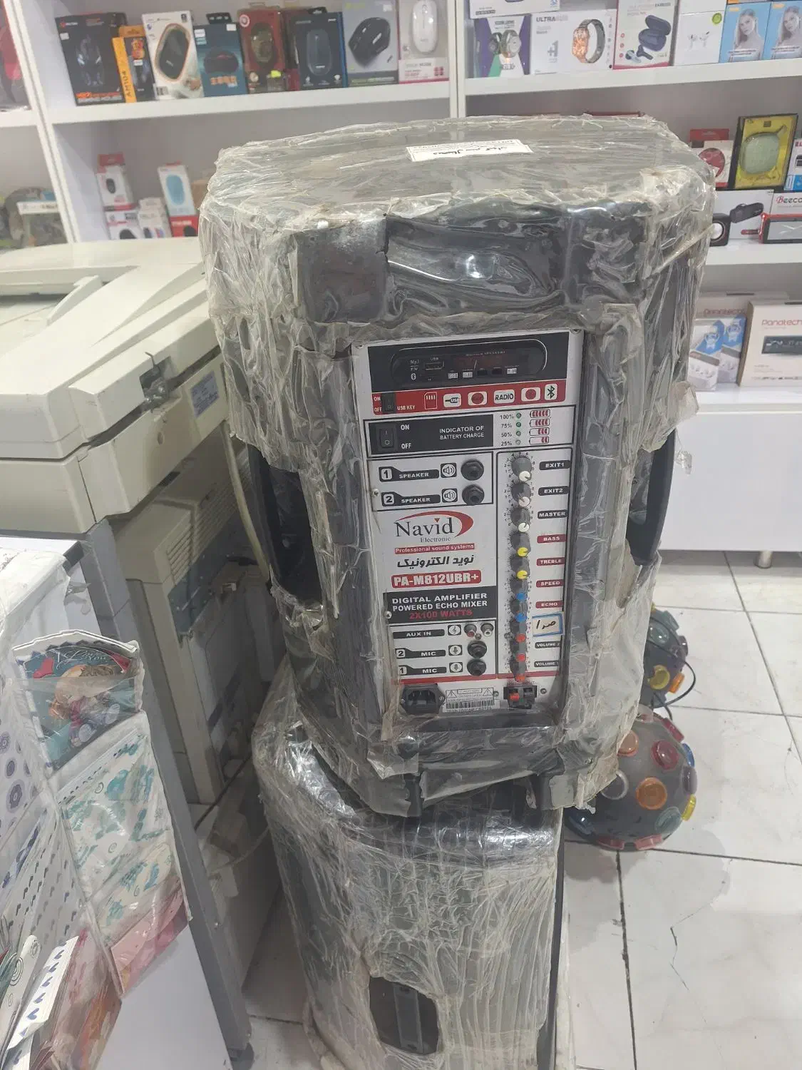 باند ۱۲ اینچ برند نوید|صوتی و تصویری|میانه, |دیوار