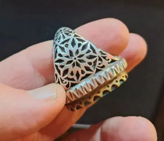 انگشتر فیروزه دست ساز|جواهرات|سورک, |دیوار