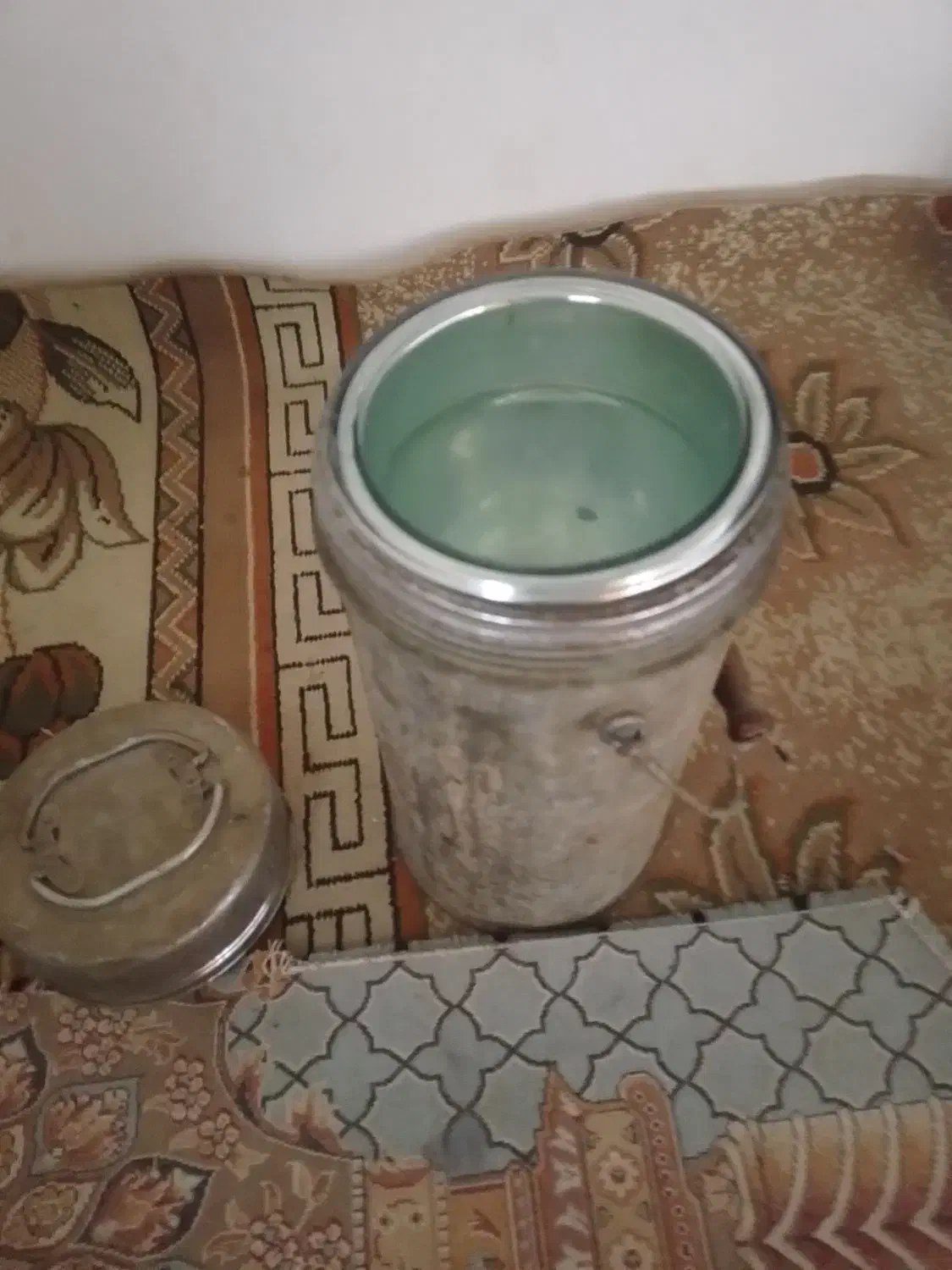 کلمن آب جوش واب یخ قدیمی|کلکسیون اشیاء عتیقه|خمین, |دیوار