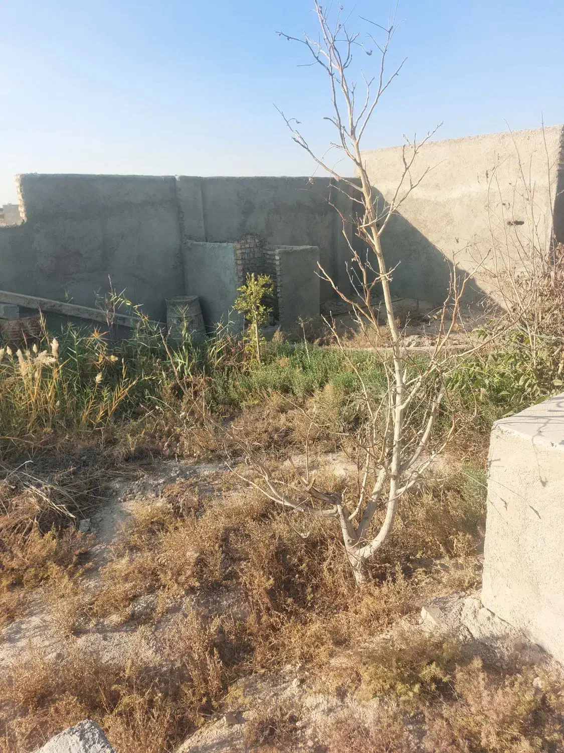 ۹۰۰ متر چهار دیواری با مجوز و وکالت از سند|فروش زمین و ملک کلنگی|ورامین, ورامین|دیوار