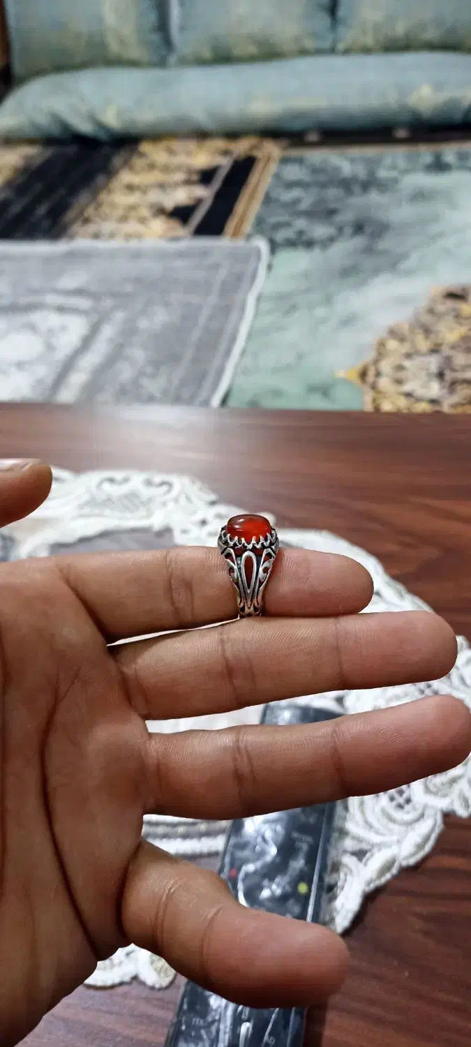 انگشتر عقیق یمنی|جواهرات|مشهد, طبرسی شمالی|دیوار