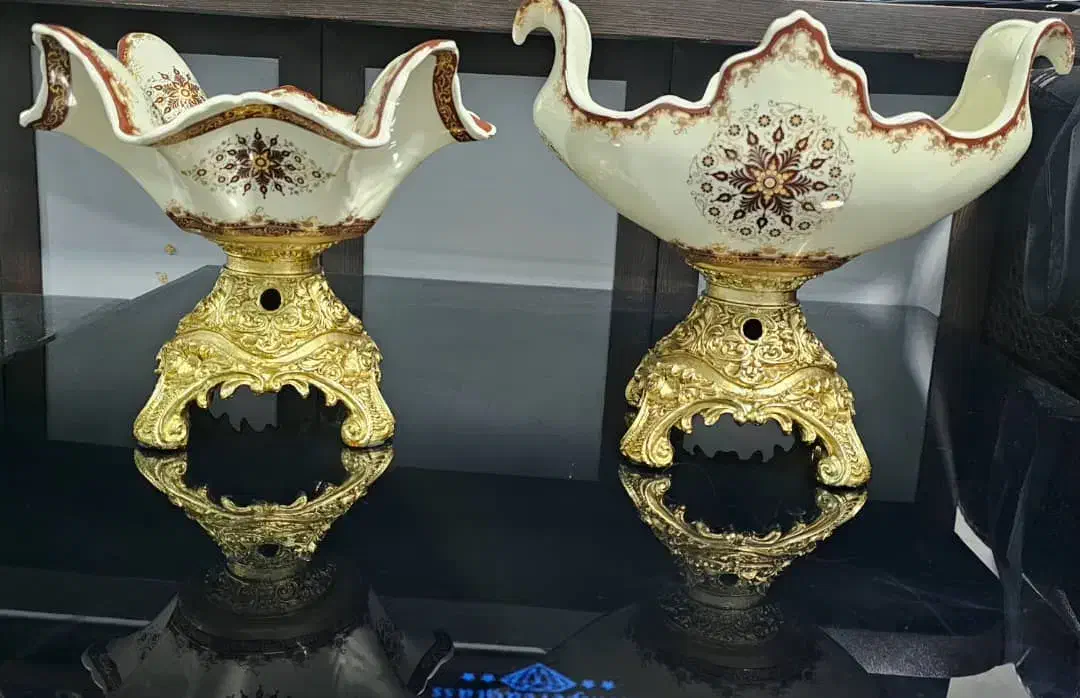 ظرف پذیرایی|ظروف سرو و پذیرایی|رشت, پستک|دیوار