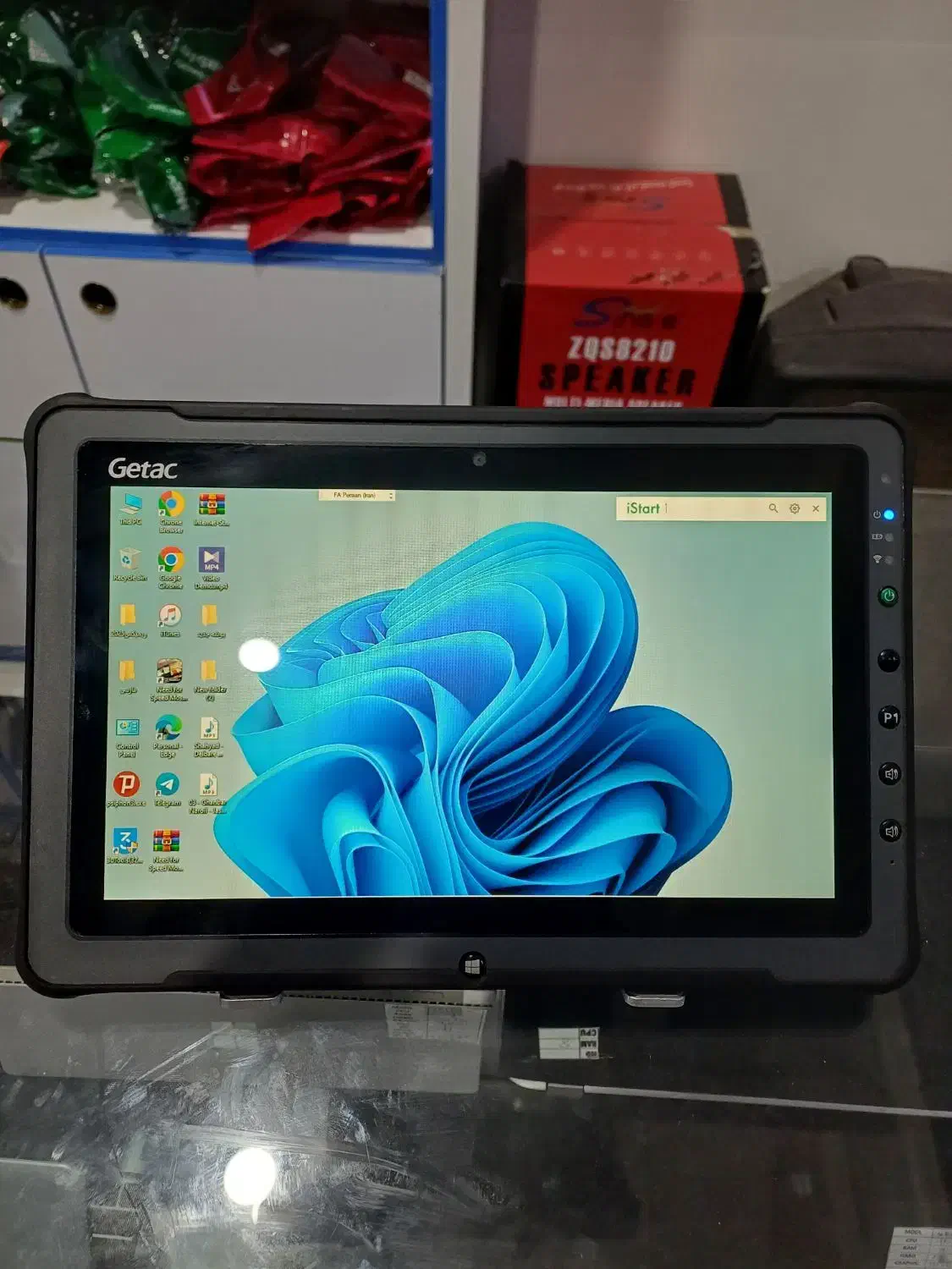 تبلت نظامی Getac|رایانه همراه|میناب, |دیوار