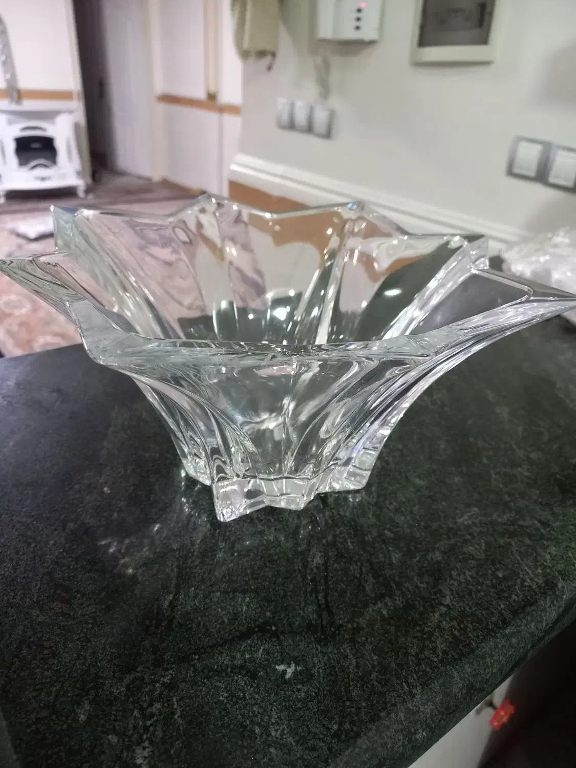 میوه خوری مارک تویو قندان کرستالی و چینی بشقاب و..|ظروف سرو و پذیرایی|قرچک, زیبا شهر|دیوار