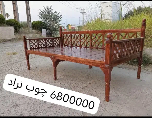 تخت سنتی فروش ویژه تا یکهفته|مبلمان خانگی و میز عسلی|رشت, گلسار|دیوار