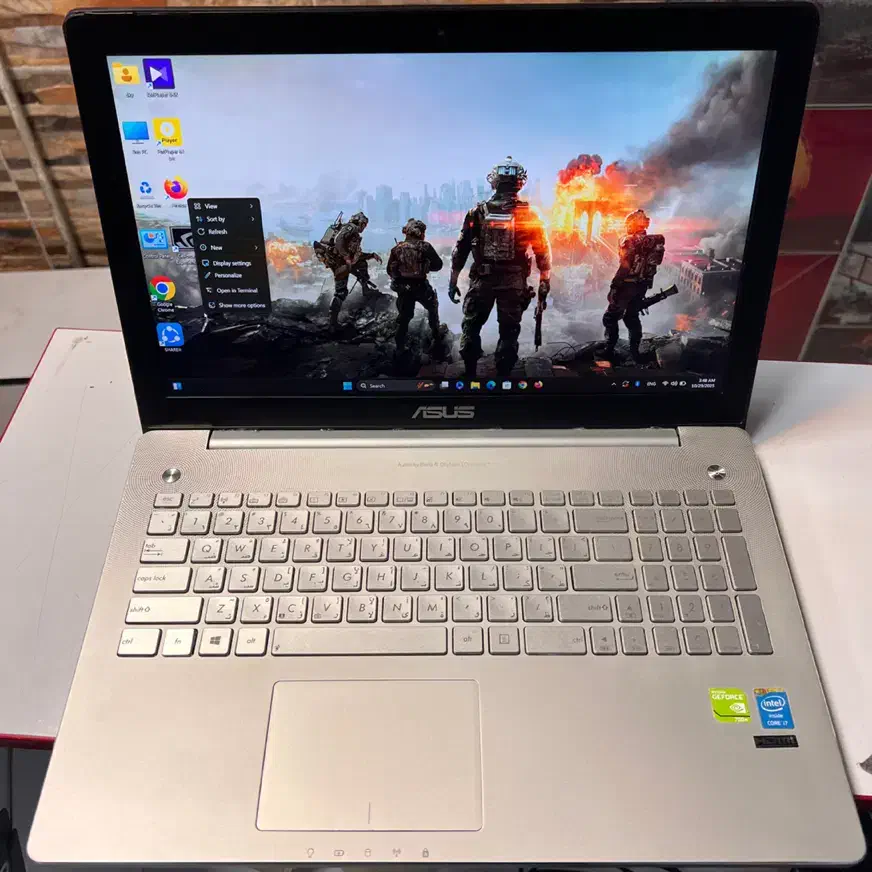 لپتاپ گیمینک ۸ هسته ایسوس i7 گرافیک ۴|رایانه همراه|قدس, شهرقدس|دیوار