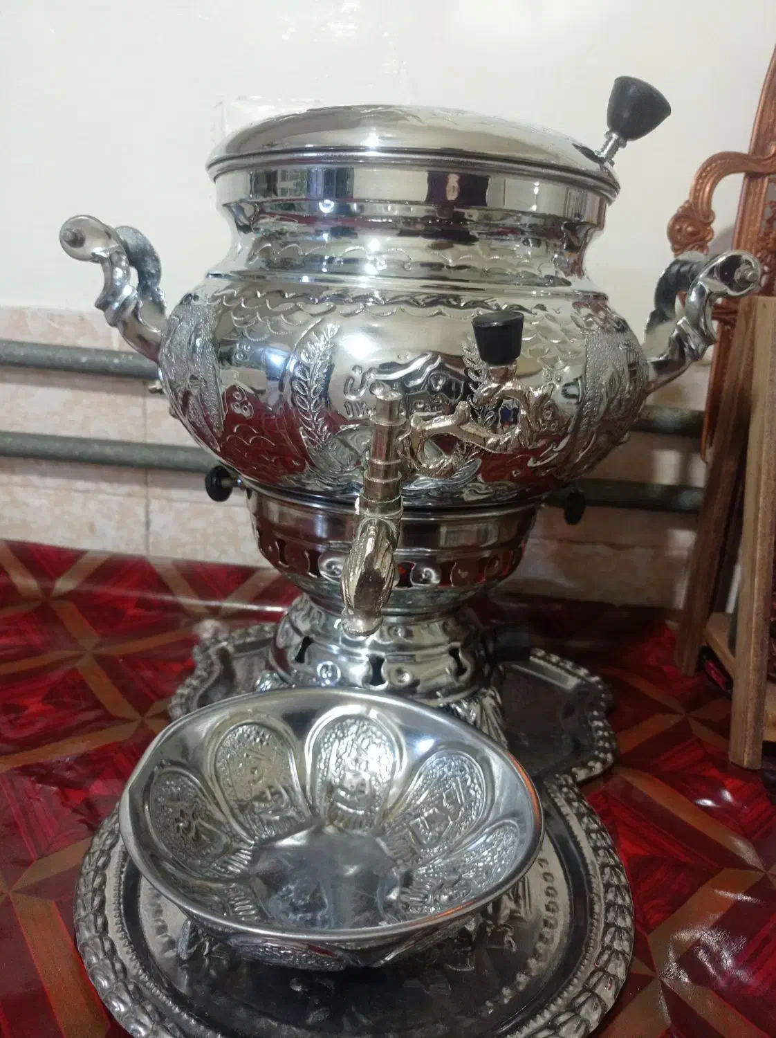 سماور|سماور، چای‌ساز، قهوه‌ساز|نهاوند, |دیوار