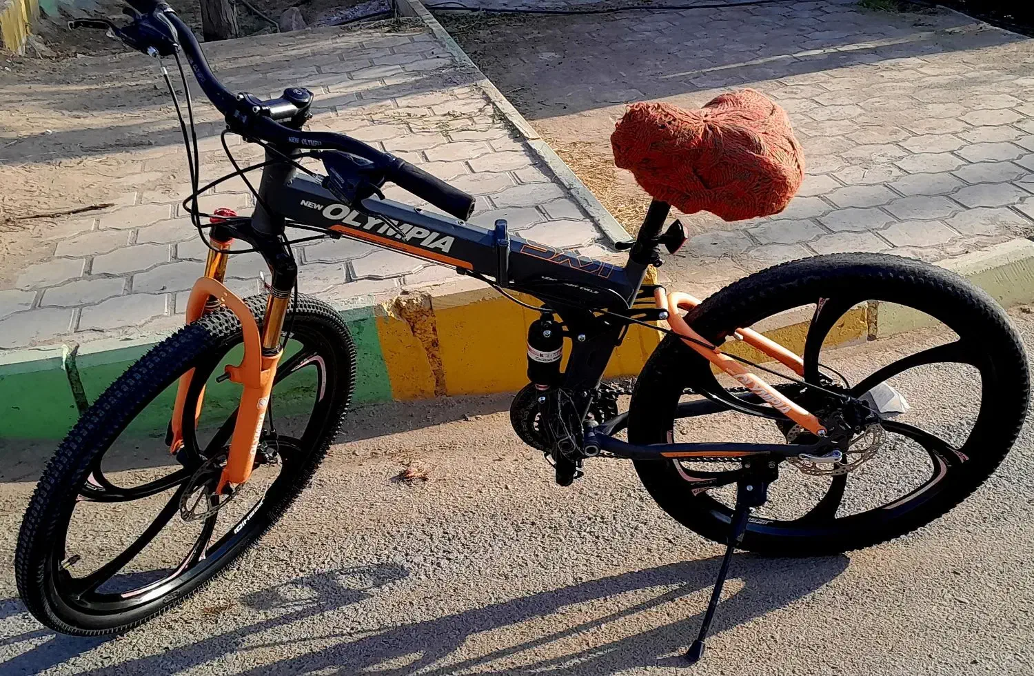 دوچرخه تاشو المپیا 26|دوچرخه، اسکیت، اسکوتر|آران و بیدگل, |دیوار