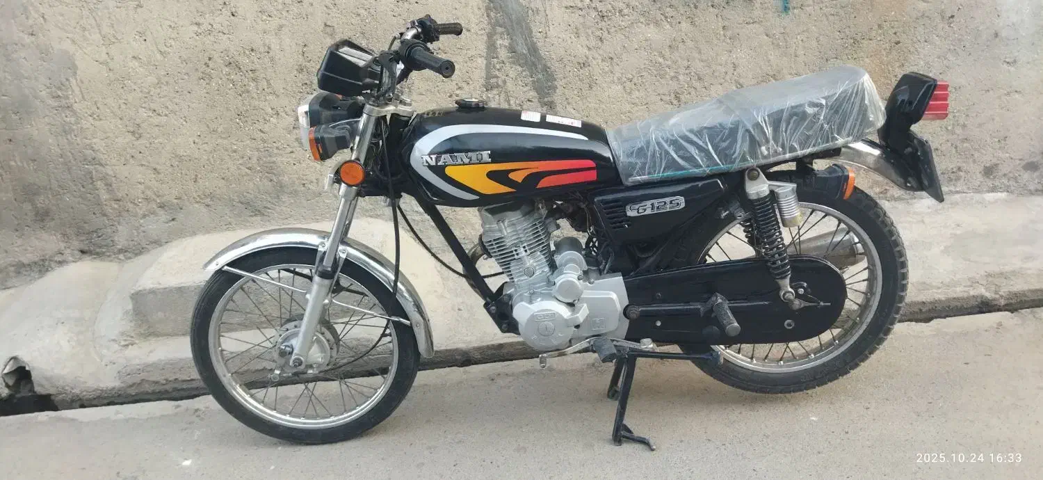 نامی۱۲۵ پلاک ملی مدارک کامل|موتورسیکلت|گنبد کاووس, |دیوار