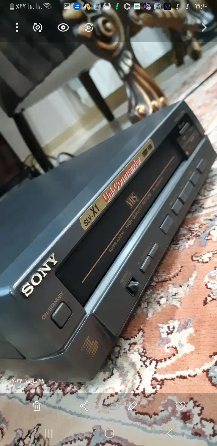 ویدیو سونی X 1|پخش‌کننده DVD و ویدیو|تهران, یاخجی آباد|دیوار