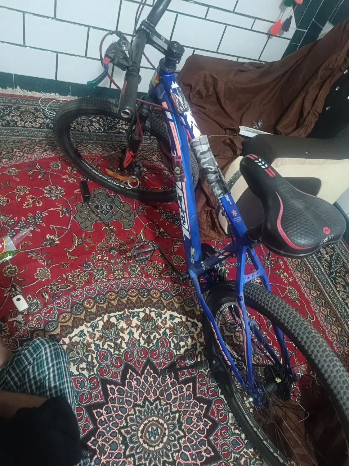 دوچرخه ۲۶تنه بلند درحد صفر دیسکی|دوچرخه، اسکیت، اسکوتر|دهدشت, |دیوار