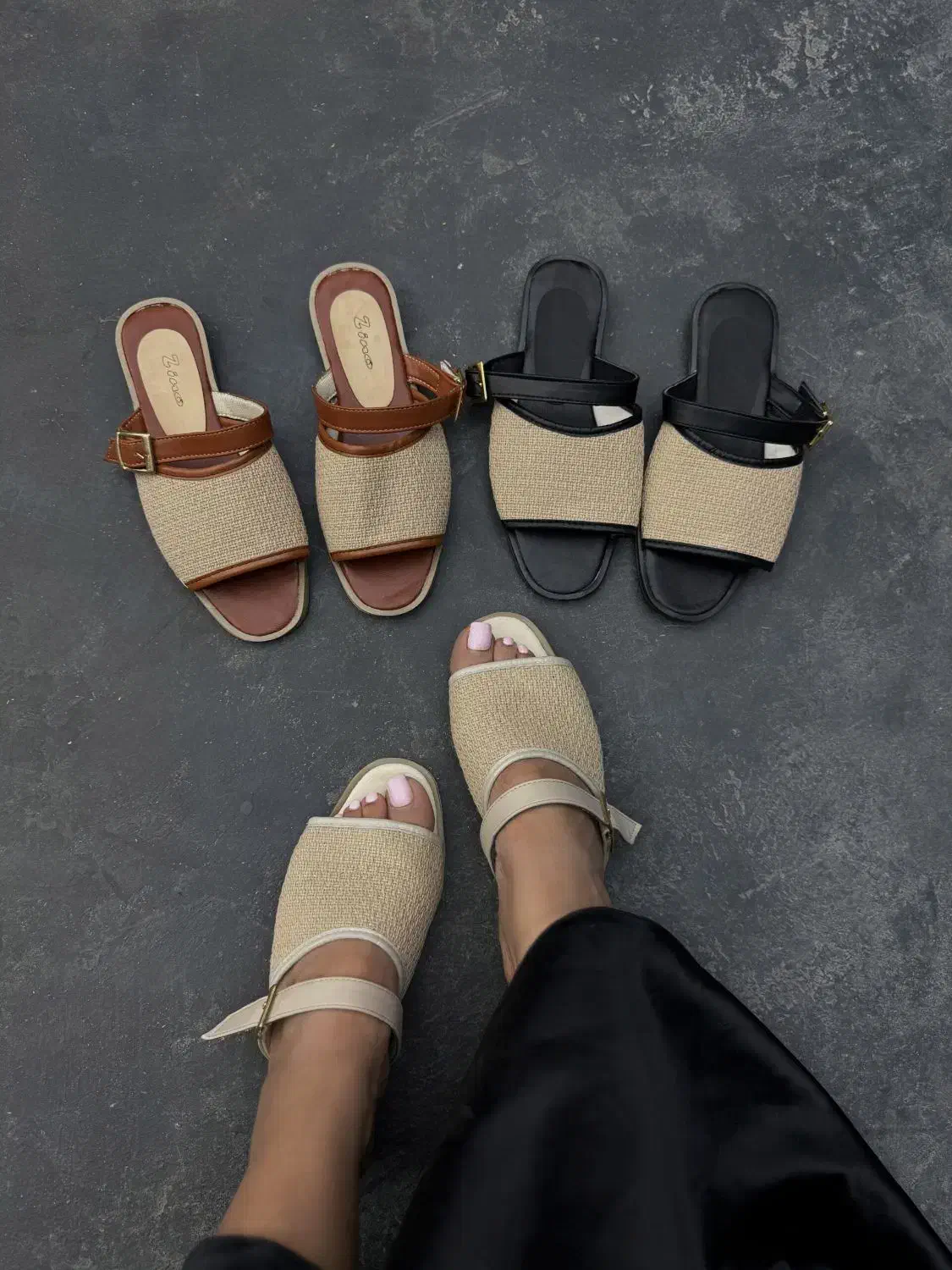 صندل زنانه شیک|کیف، کفش، کمربند|ملارد, |دیوار