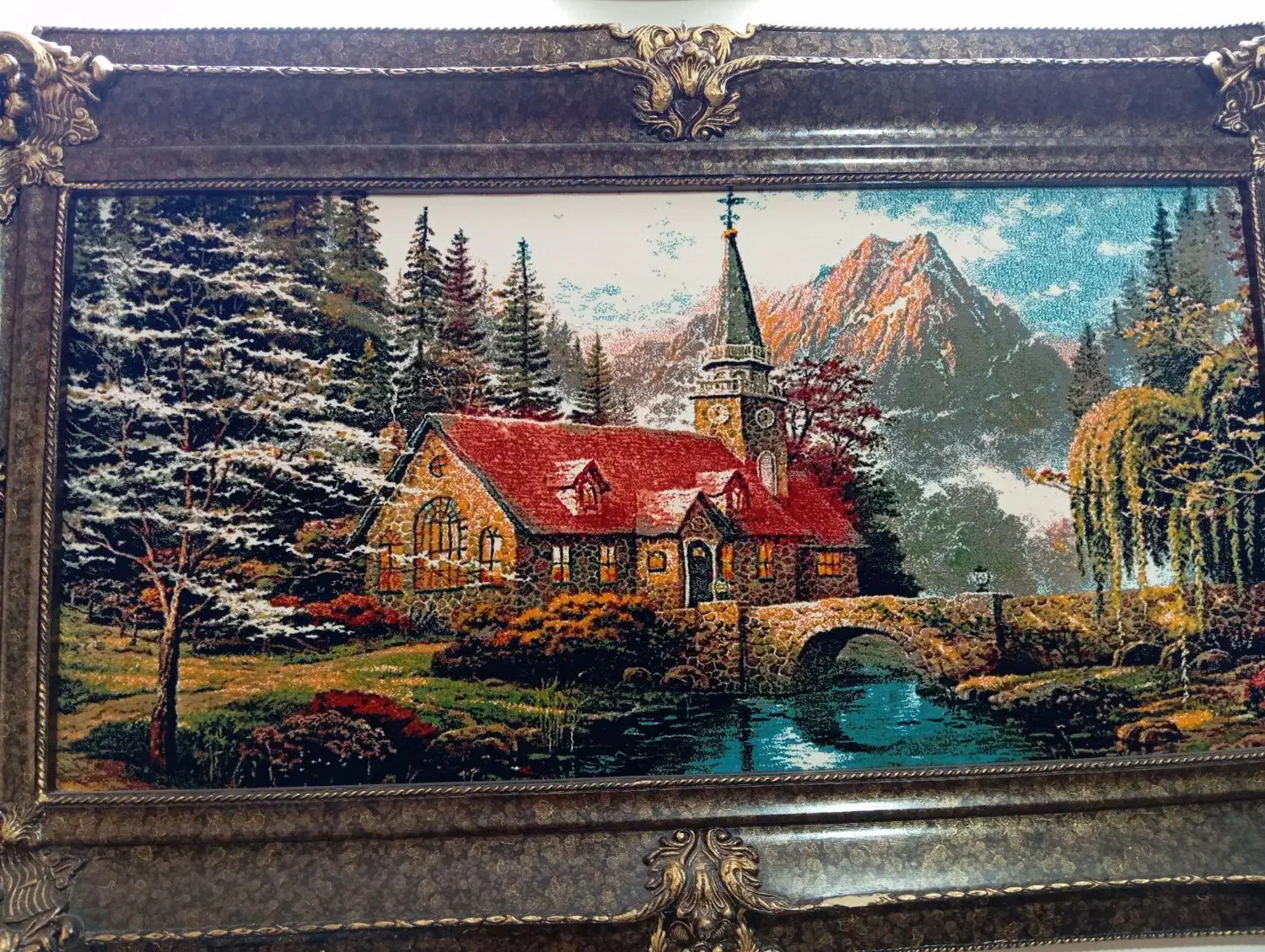 تابلو فرش|تابلو فرش|فردیس, منظریه|دیوار