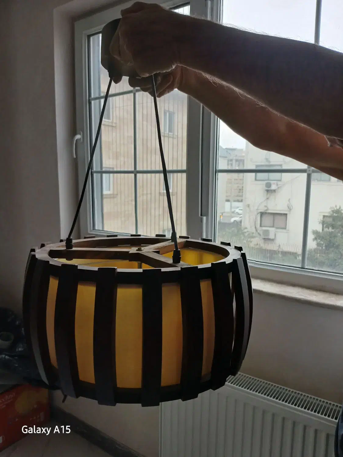 لوستر سه شعله|لوستر و چراغ آویز|رشت, پل تالشان|دیوار