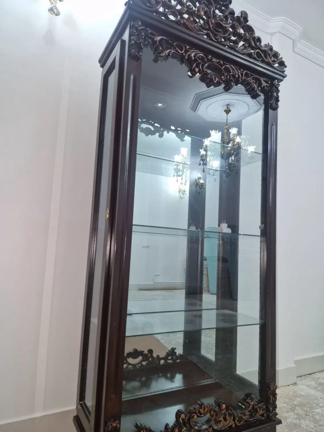 بوفه تمام چوب|بوفه، ویترین، کنسول|تبریز, |دیوار