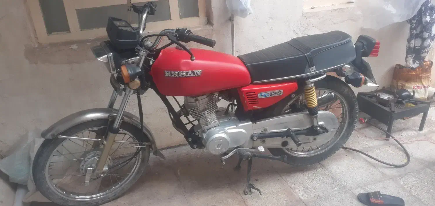 موتور احسان ۱۲۵|موتورسیکلت|خرم‌آباد, |دیوار