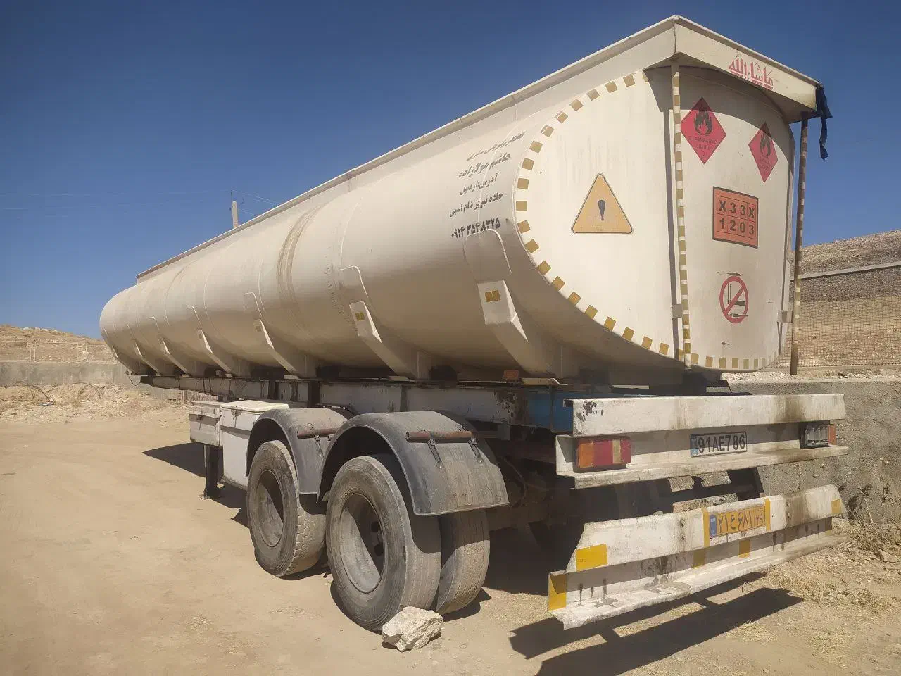 تانکر دومحور ۳۴/۵ اجاره ای|قطعات یدکی و لوازم جانبی|کرمانشاه, |دیوار