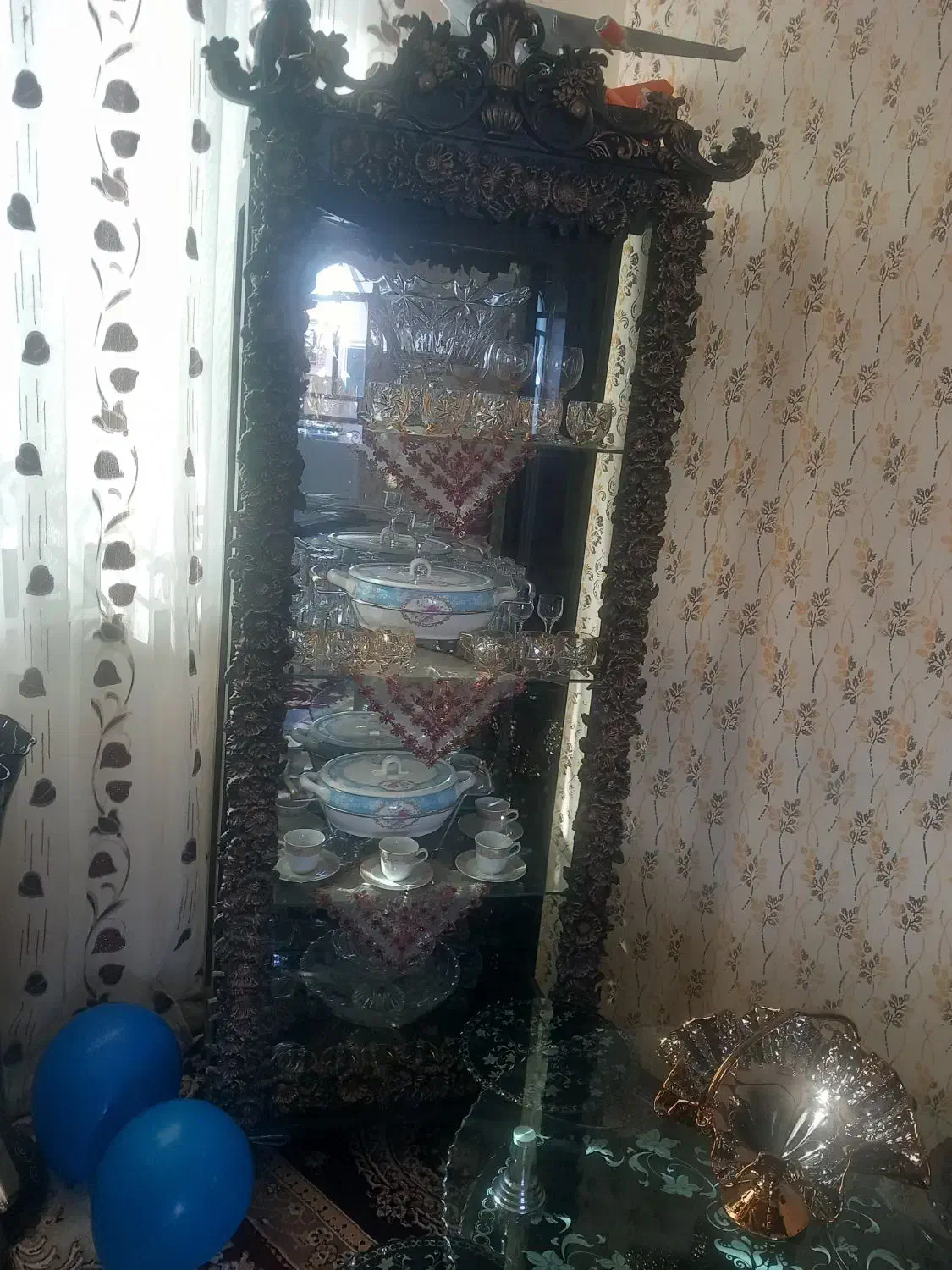 آینه وکنسول وبوفه|بوفه، ویترین، کنسول|سنندج, |دیوار