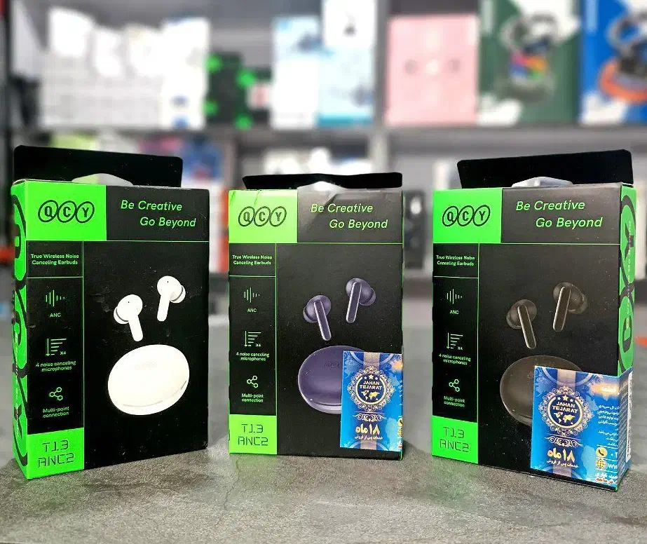 ایرپاد T13X/T13 ANC2/QCY/گارانتی18/هدفون هندزفری|لوازم جانبی موبایل و تبلت|یزد, |دیوار