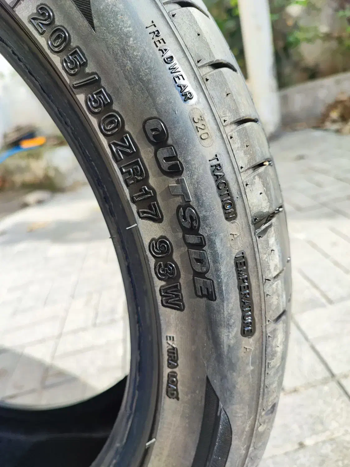 لاستیک ۲۰۵ نو|قطعات یدکی و لوازم جانبی|ساری, |دیوار