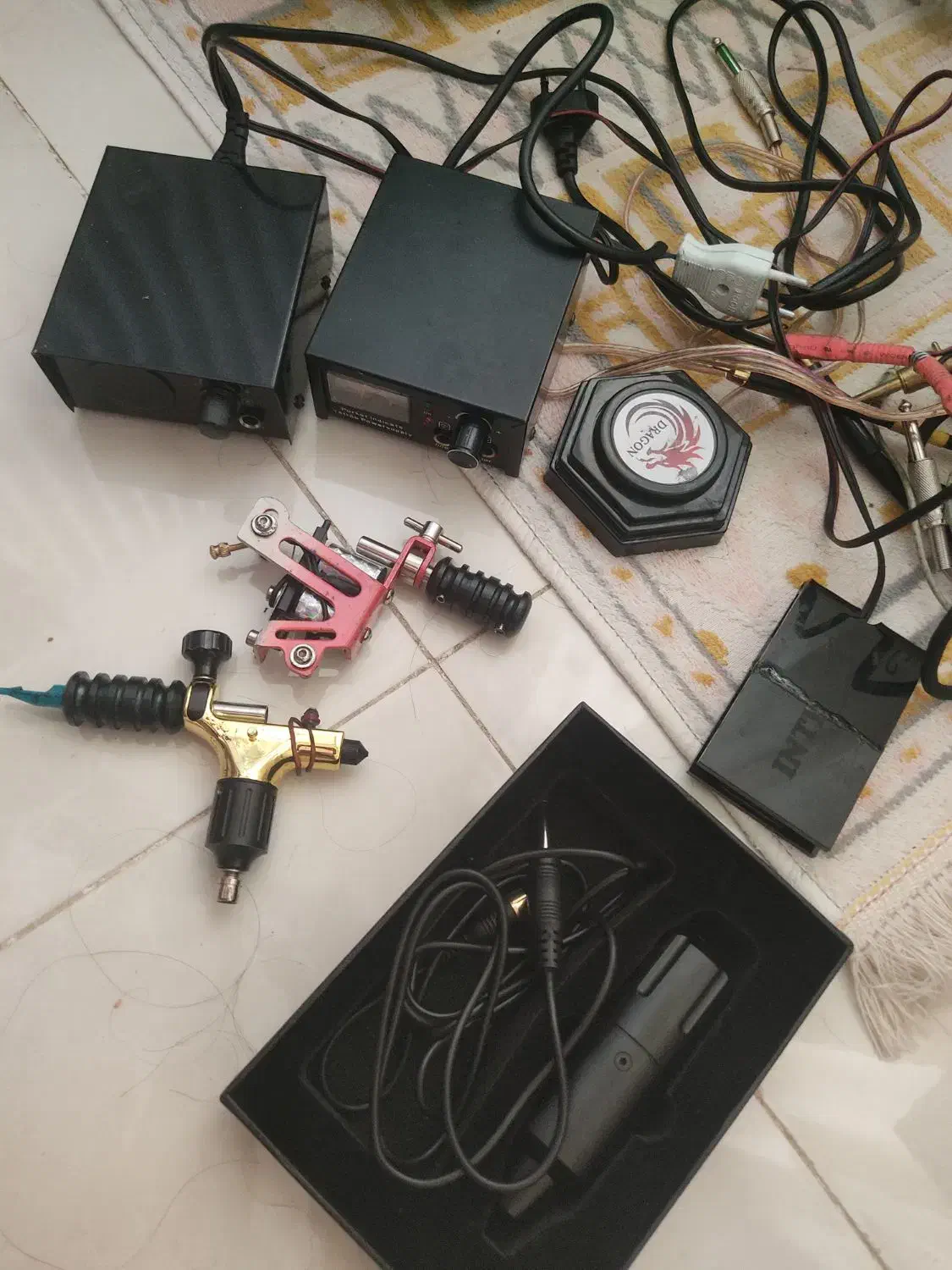 دستگاه تاتو (دستگاه پن ، رتاری و گان)|آرایشی، بهداشتی، درمانی|اندیشه, اندیشه فاز ۲|دیوار