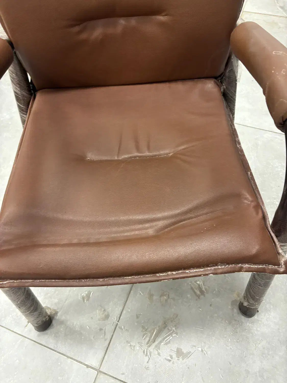 صندلی انتظار قهوه ای|مبلمان اداری|شاهرود, |دیوار