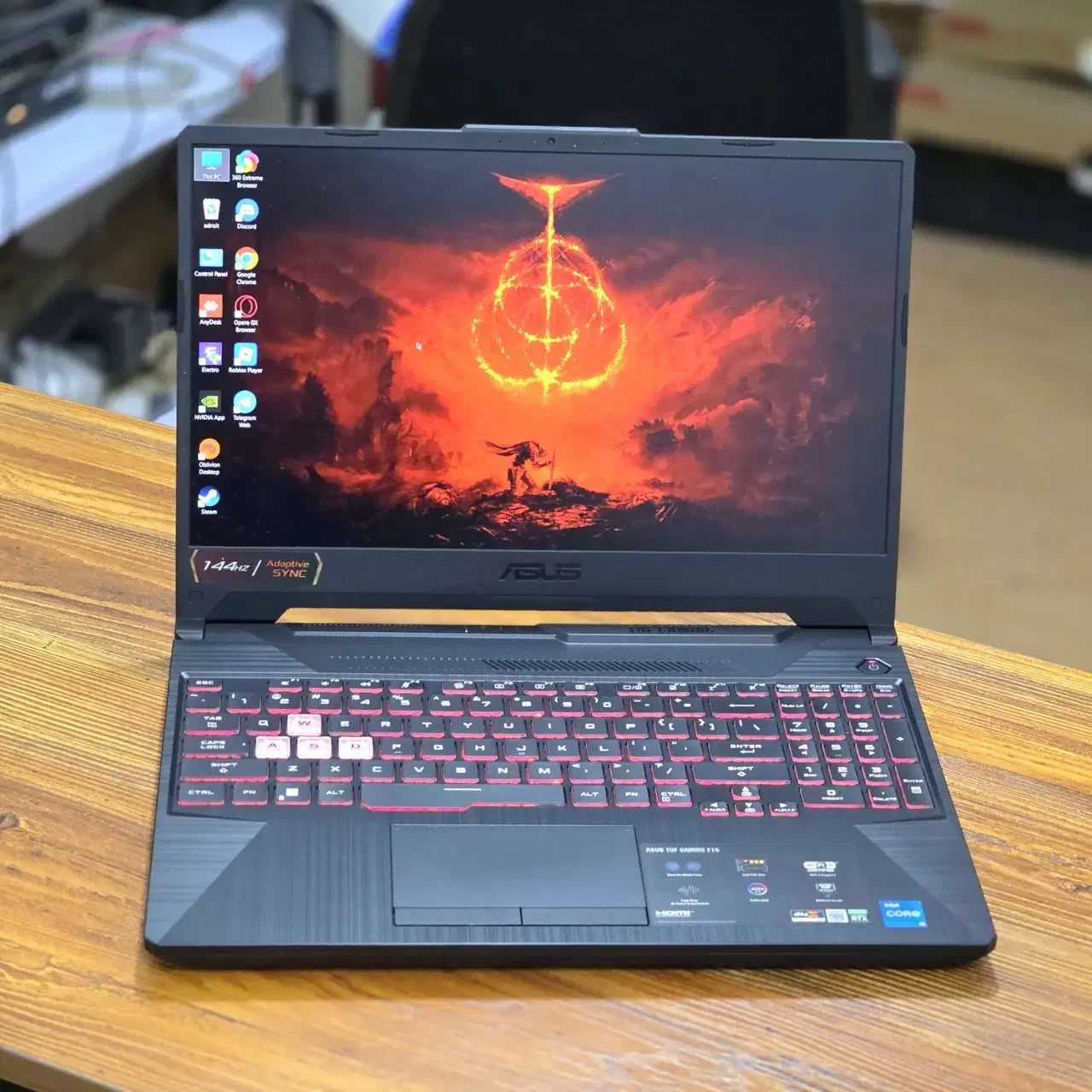 لپتاپ ایسوس TUF Gaming FX506H گرافیک RTX3050|رایانه همراه|شیراز, ملاصدرا|دیوار