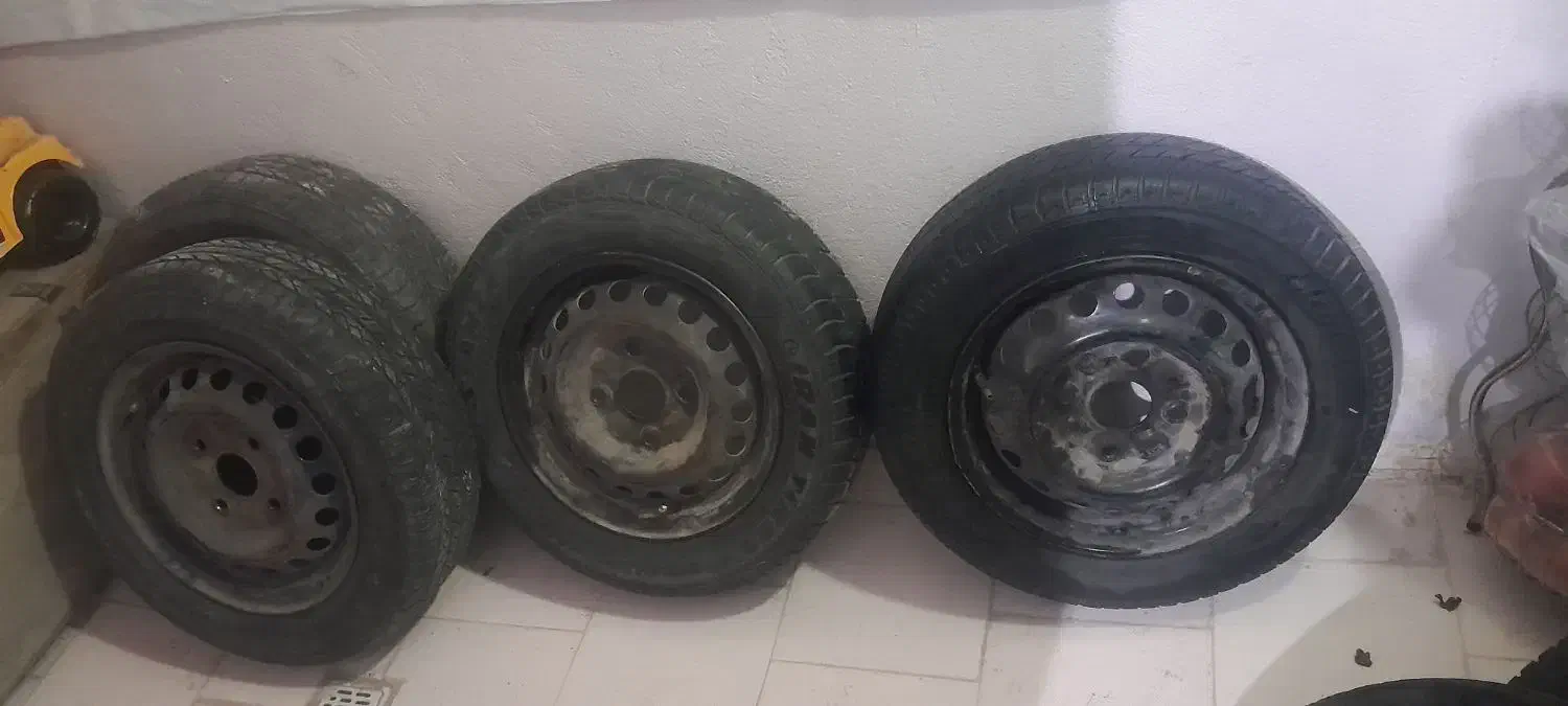 رینگ و لاستیک پراید|قطعات یدکی و لوازم جانبی|رباط‌کریم, مسکن مهر آبشناسان|دیوار