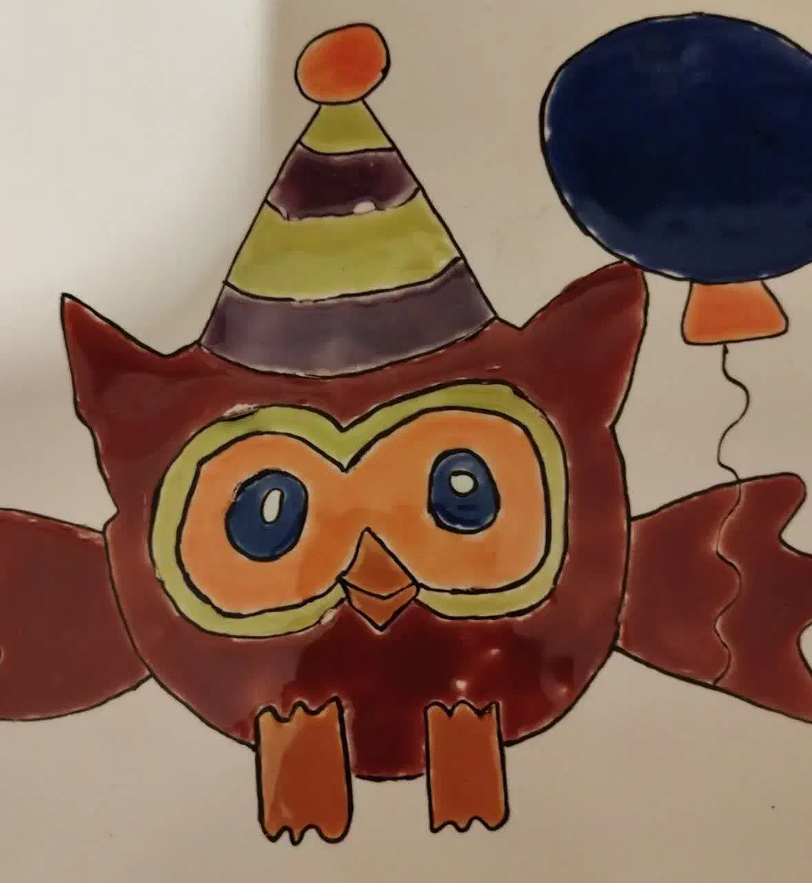 نقاشی روی کاشی|تابلو، نقاشی، عکس|اراک, |دیوار